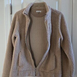 Calvin Klein Faux Sherpa Zip Jacket